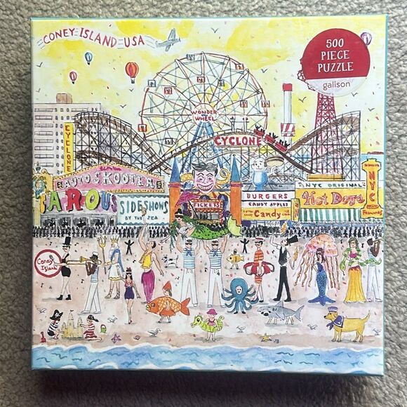 Summer at the Amusement Park  500 Piece Puzzle! - Picture 2 of 8